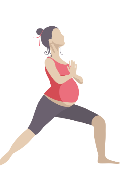 quadrinhos Yoga Gestante